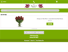 Tablet Screenshot of bearcreekflorist.com